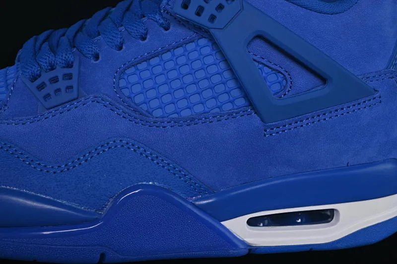 All categories Air Jordan Jordan series basketball shoes Air Jordan 4 Nigel Sylvester x Air Jordan 4 Retro "Blue" AJ4 Joe 4 joint blue brick HF4340-400